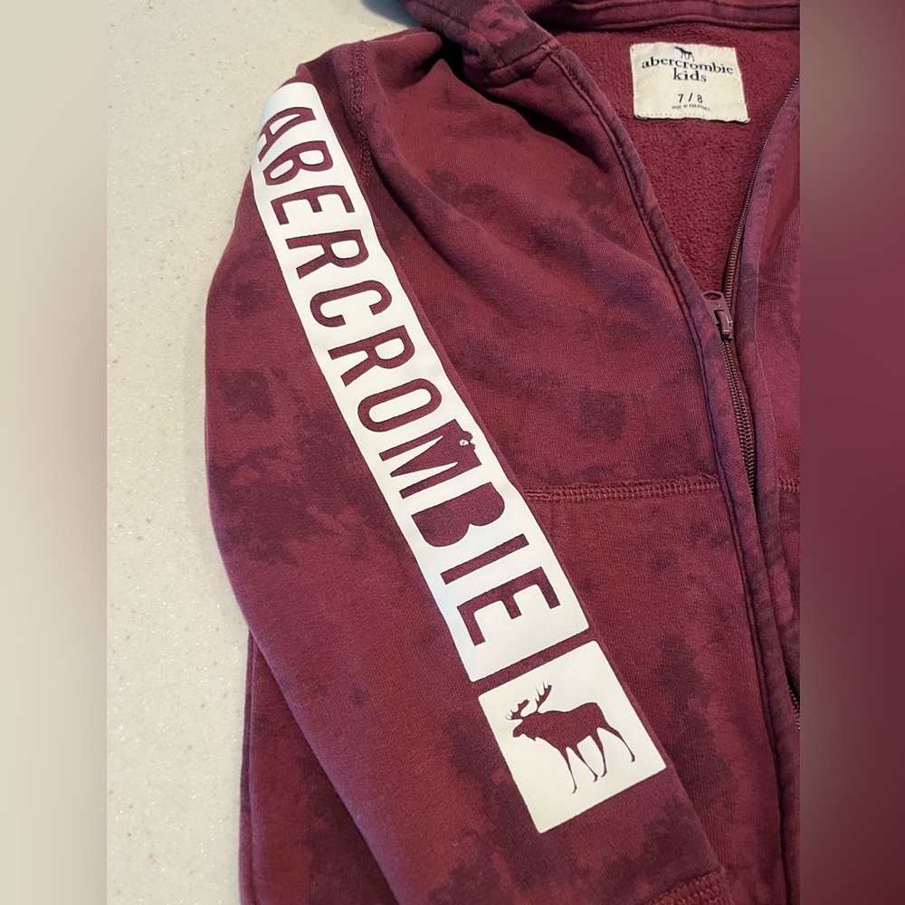 ABERCROMBIE KIDS HOODIE 7-8 - Picture 3 of 7